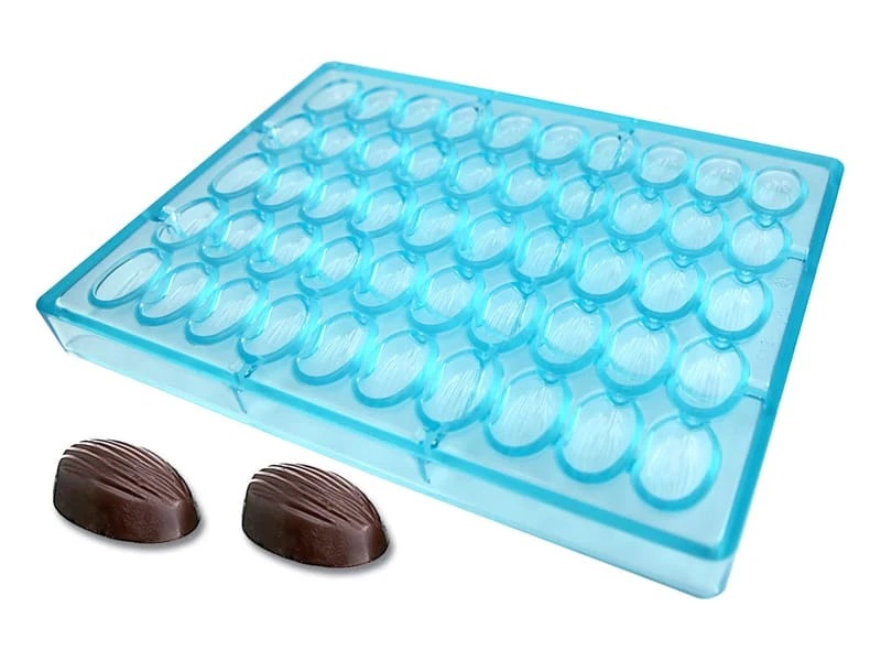 Moule Chocolat - 50 Demi-noix 1 Moule Chocolat - 50 Demi-noix