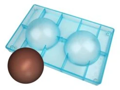 Moule Chocolat - Demi-sphère - Ø 10 Cm (2 Empreintes)