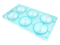 Moule Chocolat - Demi-sphère - Ø 9,2 Cm (6 Empreintes) -Fournitures De Pâtisserie moule chocolat demi sphere 9 2 2 main 650