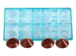 Moule Chocolat - 18 Diamants à Facette