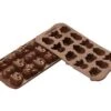 Moule Silicone Pour Chocolat - 15 Sujets De Noël - Easy Choc - Silikomart