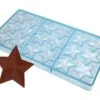 Plaque Chocolat - étoile à Facette