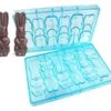 Moule Chocolat Double - 6 Lapins