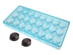 Moule Chocolat - Ovale Torsadé