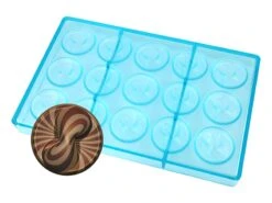Moule Chocolat - Pastille Effet 3D