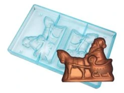 Moule Chocolat Père Noël - Dans Son Traîneau