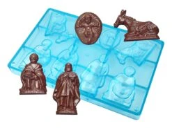 Moule Chocolat - 4 Personnages De La Crèche