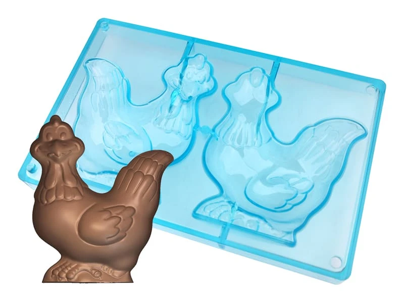 Moule Chocolat - Poule De Pâques 1 Moule Chocolat - Poule De Pâques