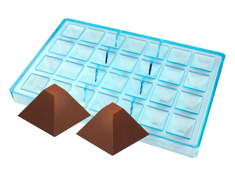 Moule Chocolat - Forme Pyramide 1 Moule Chocolat - Forme Pyramide