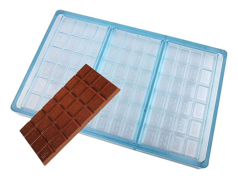 Moule Chocolat - Tablette Décor 1 Moule Chocolat - Tablette Décor