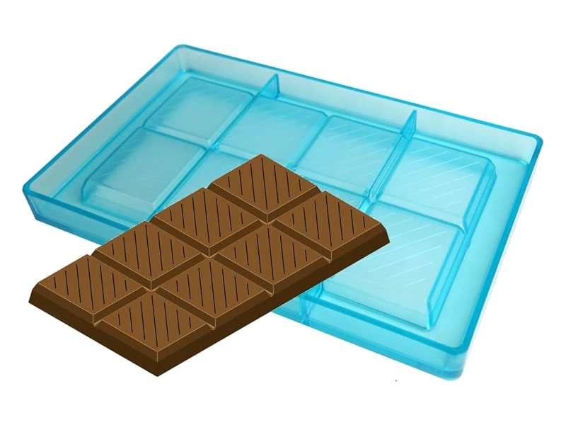 Moule Chocolat - Grosse Tablette 1 Moule Chocolat - Grosse Tablette