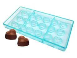 Moule Chocolat - 18 Coeurs