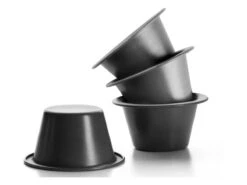 Moule à Crème Caramel - 4 Unités - Ibili