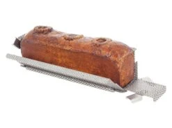 Moule à Pâté En Croûte - Perforé Dépliable - 24 X 5 Cm - De Buyer -Fournitures De Pâtisserie moule pate croute perfore 4 main 650