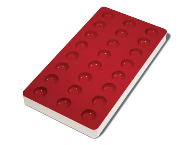 Moule à Pâte De Fruit - Forme Demi Sphère - Martellato 1 Moule à Pâte De Fruit - Forme Demi Sphère - Martellato