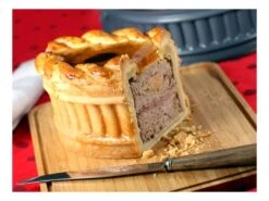 Moule à Pâté En Croûte - Ovale à Côtes - 18 Cm - Matfer -Fournitures De Pâtisserie moule pate ovale 3 main 650