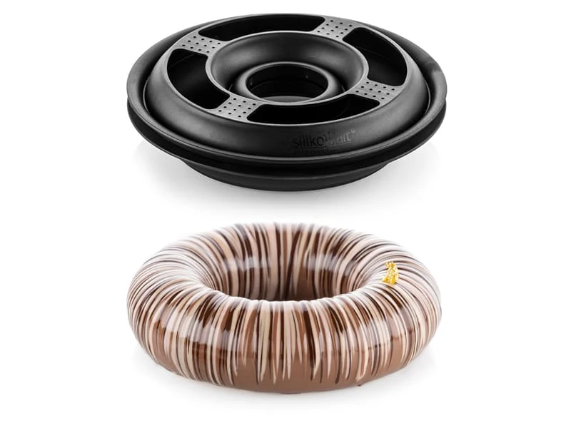 Moule à Savarin - London - Ø 16 Cm - Silikomart 1 Moule à Savarin - London - Ø 16 Cm - Silikomart