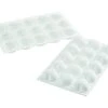 Moule Silicone - 15 Cœurs Bombés - 30 X 17,5 Cm - Silikomart