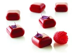 Moule Silicone - 35 Micro Carrés Bombés - 30 X 17,5 Cm - Silikomart