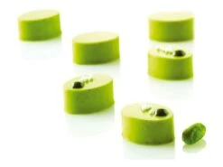 Moule Silicone - 35 Micro Ovales - 30 X 17,5 Cm - Silikomart