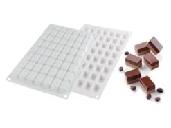 Moule Silicone - 56 Micro Rectangles - 30 X 17,5 Cm - Silikomart