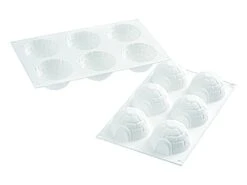 Moule Silicone - 6 Igloos - 30 X 17,5 Cm - Silikomart