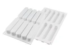 Moule Silicone - 10 éclairs Fashion - 30 X 17,5 Cm - Silikomart