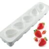 Moule Silicone - 5 Fraises - 40 X 10 Cm - Silikomart