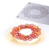 Moule Silicone Pavodécor - Décor Circulaire Jasmin - 3 Empreintes - Pavoni