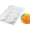 Moule Silicone - 6 Tartelettes (kit). Honoré - 30 X 17,5 Cm - Silikomart
