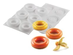 Moule Silicone - 6 Savarins - Ø 8,5 Cm - Silikomart
