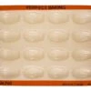 Moule Madeleine Silpat Par Demarle - 16 Empreintes - 40 X 30 Cm - Demarle