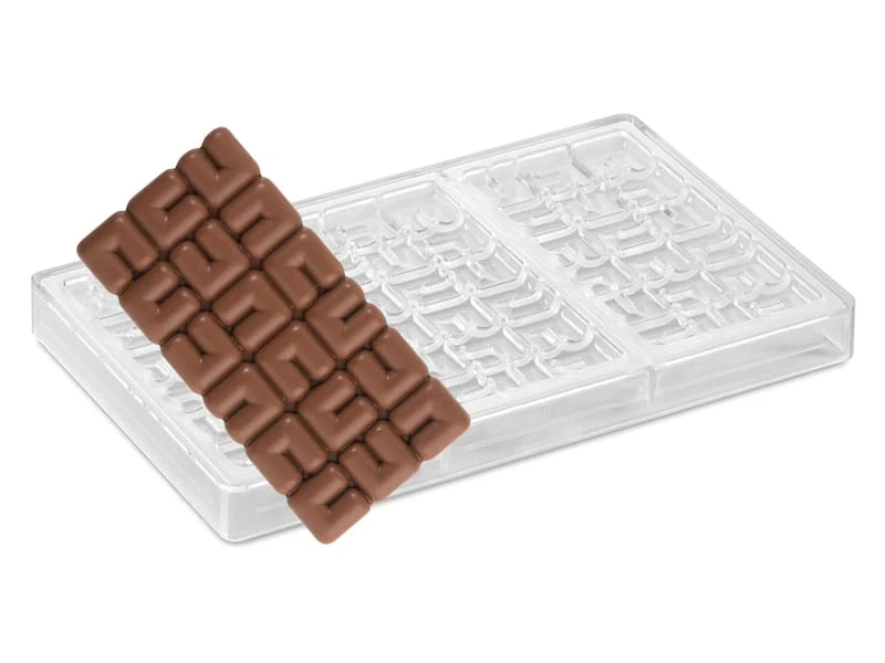 Moule Chocolat - Ola - 3 Tablettes - Pavoni 1 Moule Chocolat - Ola - 3 Tablettes - Pavoni