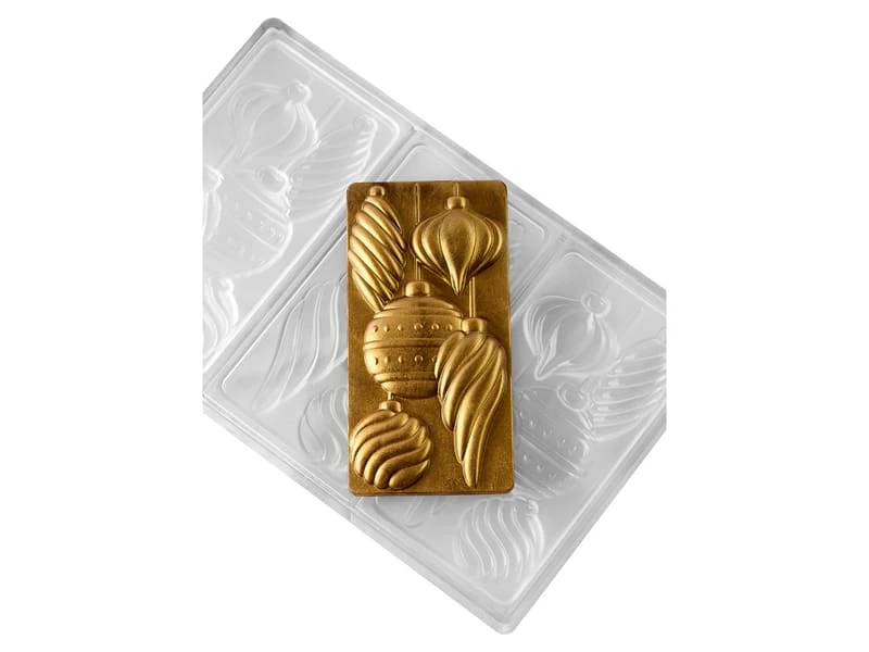 Moule Chocolat - Xmas Spirit - 3 Tablettes - Pavoni 1 Moule Chocolat - Xmas Spirit - 3 Tablettes - Pavoni