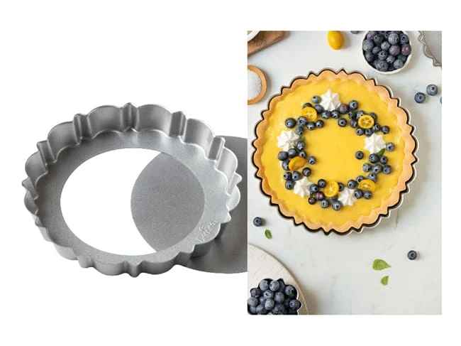 Moule à Tarte Rond - Design - Ø 25 Cm - Decora 1 Moule à Tarte Rond - Design - Ø 25 Cm - Decora