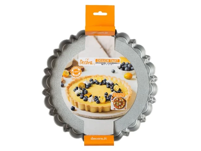 Moule à Tarte Rond - Design - Ø 25 Cm - Decora 4 Moule à Tarte Rond - Design - Ø 25 Cm - Decora – Image 4