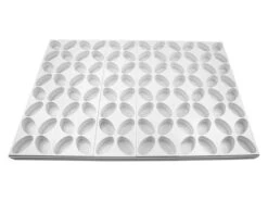 Plaque Multimoules - 96 Mini-gâteaux (60 X 40 Cm) - Mini-ovale 5,3 X 3,2 Cm - Martellato