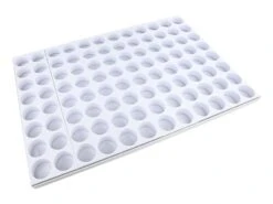 Plaque Multimoules - 96 Mini-gâteaux (60 X 40 Cm) - Mini-rond Ø 4,2 Cm - Martellato