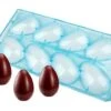 Moule Chocolat - Demi-oeuf Lisse - 8 Empreintes 10 X 6,7 Cm