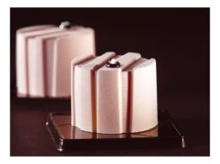 Moule Silicone Pavoflex - 24 Ronds Rayés - 60 X 40 Cm - Pavoni