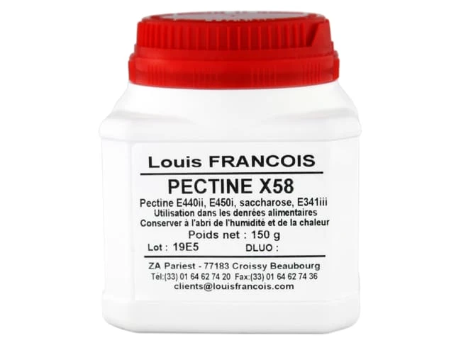 Pectine De Fruits X 58 - 150 G - Louis François 1 Pectine De Fruits X 58 - 150 G - Louis François