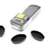 Petit Four Ovale Cannelé (x 25) - Exopan® - Long 4,5 Cm - Matfer