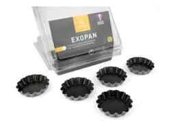 Petit Four Tartelette Cannelée (x 25) - Exopan® - Ø 4,5 Cm - Matfer