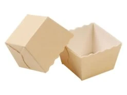 Moule De Cuisson Carton (x 1600) - Easy Bake - 4,5 X 4,5 X Ht 4 Cm - Nordia