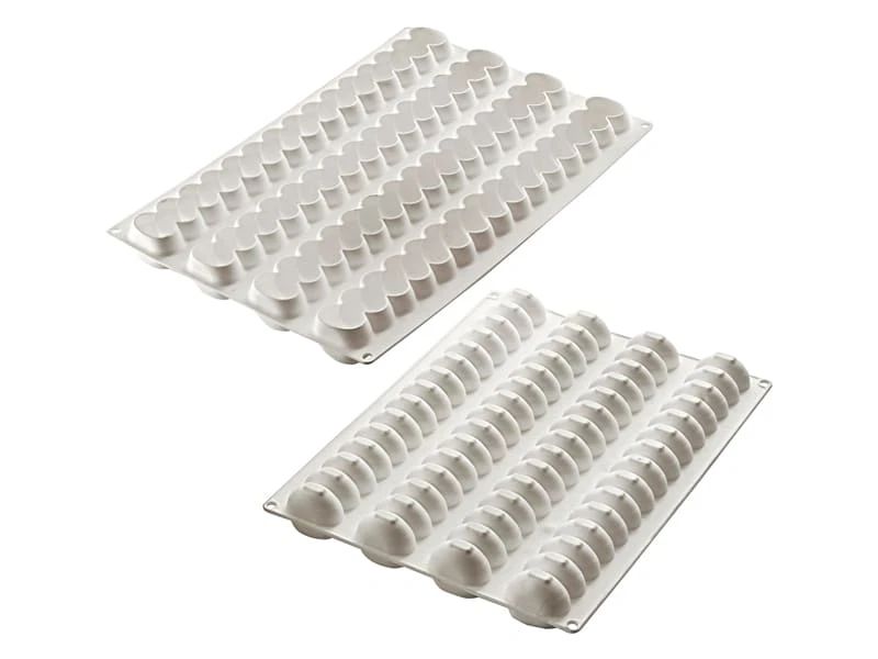 Plaque De 4 Moules Modulables - Chenille Infinity - 38,8 X 28,8 Cm - Silikomart 1 Plaque De 4 Moules Modulables - Chenille Infinity - 38,8 X 28,8 Cm - Silikomart