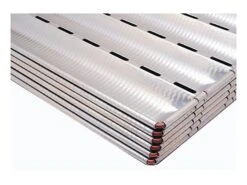 Plaque à Baguette Professionnelle - Alu-Gaufer - 6 Baguettes 65 Cm - Matfer -Fournitures De Pâtisserie plaque alu gaufer650 3 main 650