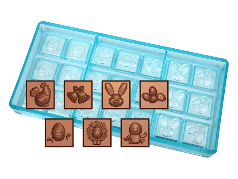 Moule Chocolat - Napolitains De Pâques 1 Moule Chocolat - Napolitains De Pâques