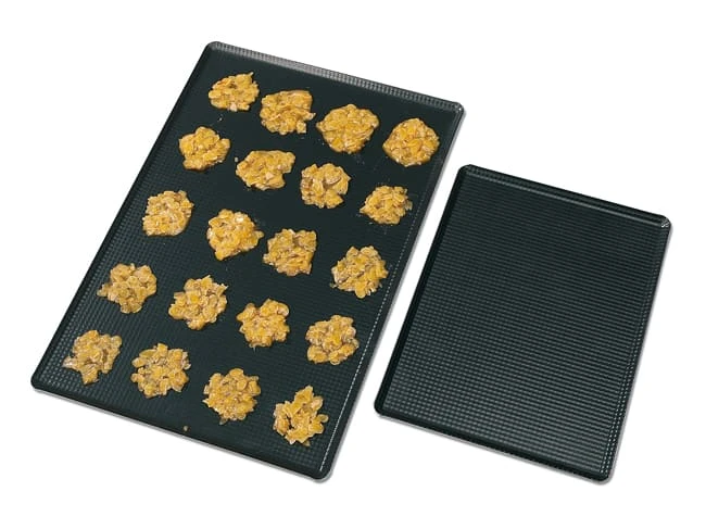 Plaque à Pâtisserie Anti-adhésive - Gaufrée - 40 X 30 Cm - Matfer 1 Plaque à Pâtisserie Anti-adhésive - Gaufrée - 40 X 30 Cm - Matfer