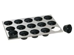 Plaque 15 Moules Kouglof - Exoglass® - Ø 9,5 Cm - Matfer