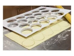 Plaque Découpoir - 20 Ronds Cannelés - Matfer